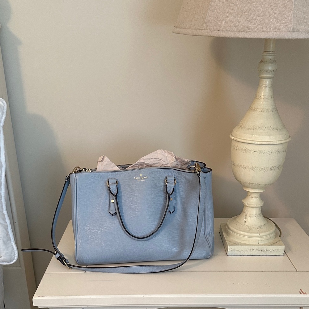 Kate Spade Light Blue Satchel